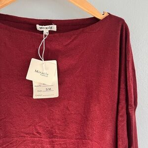 Miracle Boatneck Tunic Sweater